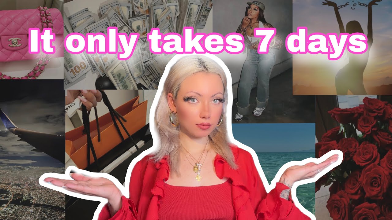 how to change your life in 7 days **manifest a new identity** - YouTube