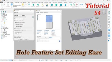 Autodesk PowerMill  Edit Hole Feature Set Holes Tutorial | How to Create Hole Feature Set