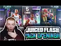 *JUICED* Insane FLASH 8 Pack OPENING!! We PULLED So Many GALAXY OPALS! (NBA 2K20 MyTeam)