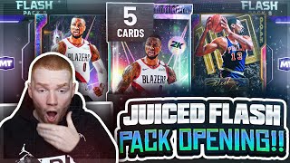 *JUICED* Insane FLASH 8 Pack OPENING!! We PULLED So Many GALAXY OPALS! (NBA 2K20 MyTeam)