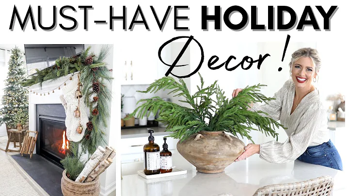 HOLIDAY DECOR MUST-HAVES || 2022 CHRISTMAS DECORAT...