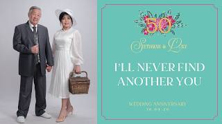 50th Wedding Anniversary Setiawan U0026 Lily