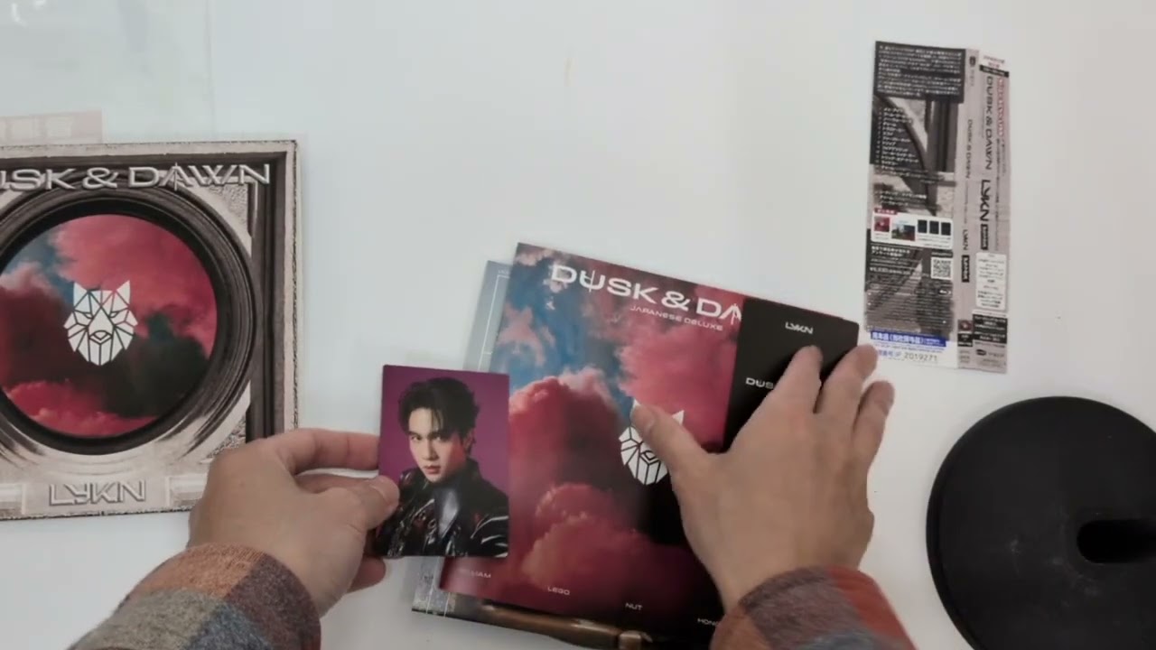 ②LYKN DUSK & DAWN CD フォトカードBセット Unboxing] LYKN: DUSK & DAWN (Deluxe) [w/ Blu-ray, LTD] [Cardboard