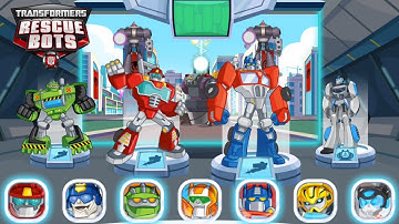 Transformers Rescue Bots: Dash 🤖Collect Energon and morph from bot to vehicle to epic DinoBot!