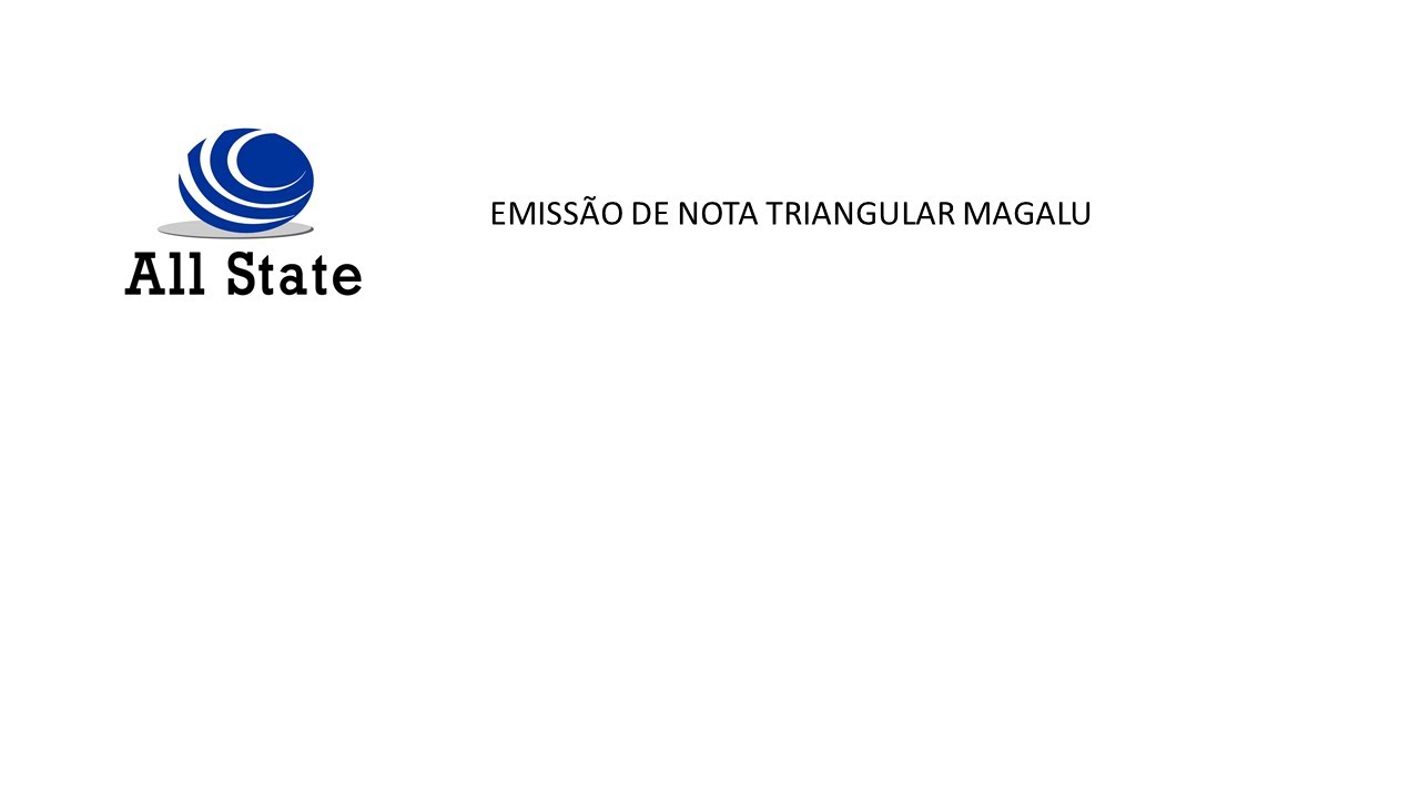EMISSÃO DE NOTA TRIANGULAR MAGALU - YouTube