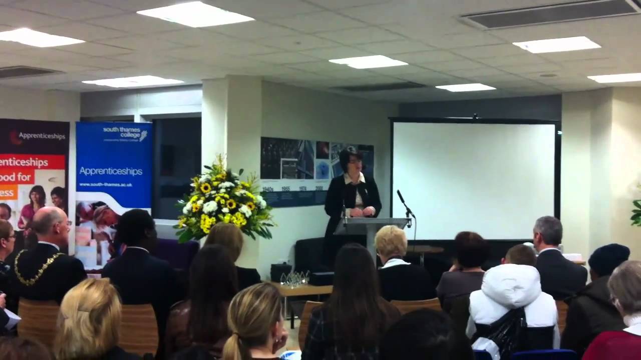 Jane Ellison MP speaks at National Apprenticeship Week event