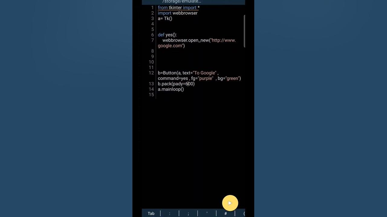 how to open any Web browser using a button in python #python # ...