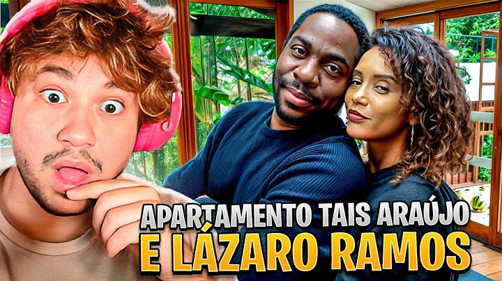 CONHECI A CASA DO LÁZARO RAMOS E TAÍS ARAUJO! - React Casa Vogue