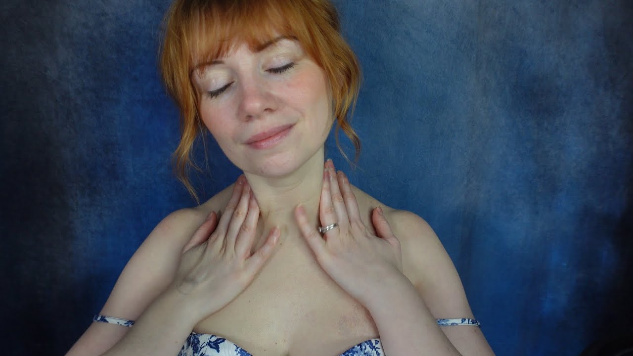 ASMR -  Lotion On Skin Fabric Scratching, Hair Touching With Delicate Whispers