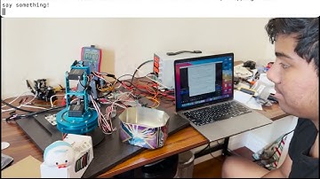 Voice controlled AI robotic Hand