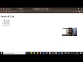 Lecture 3: Learn about pre, hr and List Tags in HTML