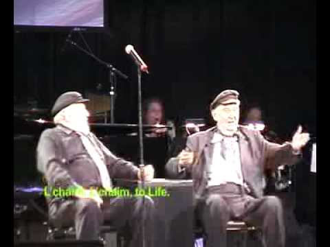 Check out this exclusive scene from The National Yiddish Theatre - Folksbiene's Annual Gala 2008 ("To Life") starring Theo Bikel and Fyvush Finkel from The National Yiddish Theatre - Folksbiene's Annual Gala 2008. Don't miss our new show SHPIEL! SHPIEL! SHPIEL! by Tony & Oscar Nominated writer Murray Schisgal. Playing March 15 - April 5th. Go to www.folksbiene.org to get your tickets!