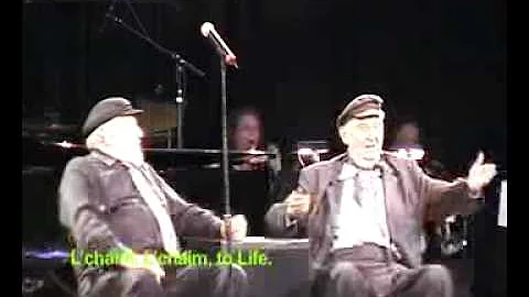 Theo Bikel and Fyvush Finkel - The National Yiddish Theatre - Folksbiene's Annual Gala 2008