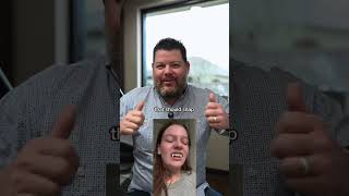 It might be time for a dental visit 😂PSA: never use superglue on your TEETH #donttrythisathome