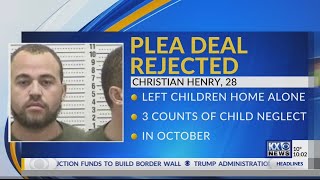 Plea deal rejected