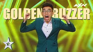Magician Act Tk Jiangs Den Buzzer Audition Asias Got Talent 2019 On Axn Asia