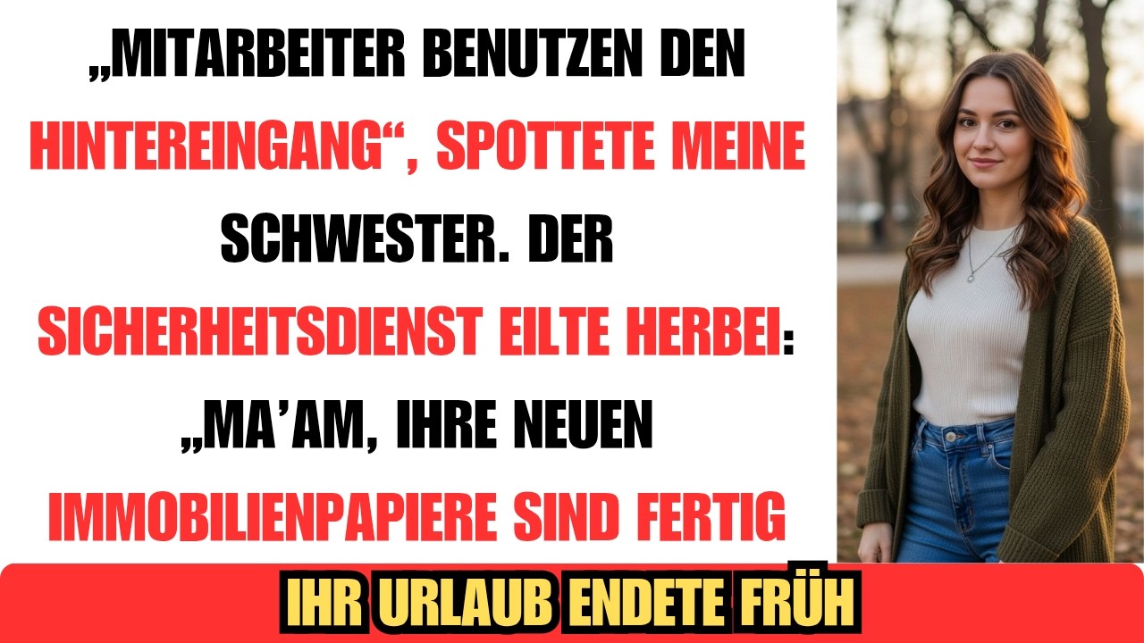 An ihrem Privatstrand nannten sie mich Angestellter – dann nannten mich die Sicherheitsleute Chef.