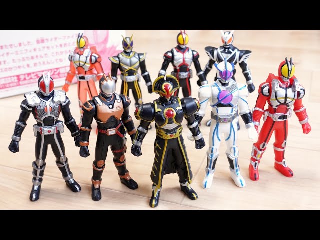 20年前の仮面ライダーファイズ全フィギュアセット レビュー！テレビ