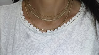 I Found The Best Gold Necklace Jewelry On Amazon! These Are Non Tarnish & Look Expensive: