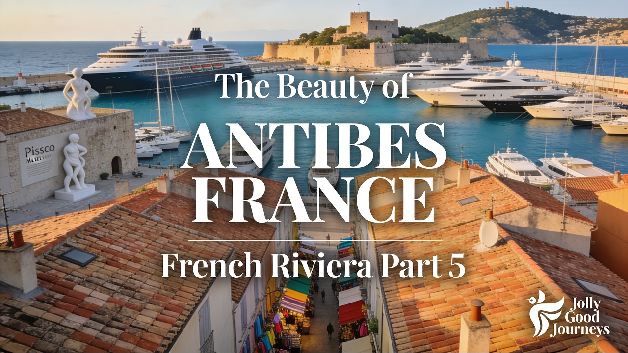 Красота Антиба, Франция | Видеоблог о путешествии по Французской Ривьере, часть 5