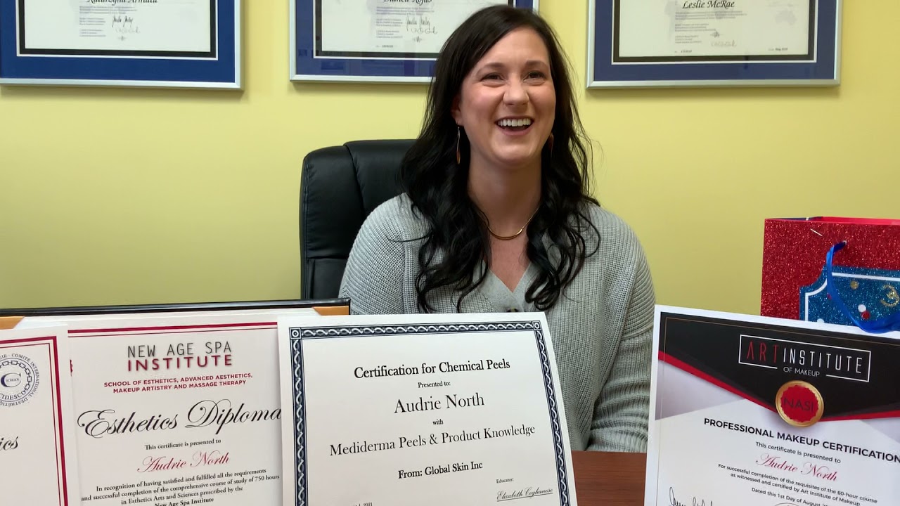 Meet Audrie | NASI Graduate & Licensed Esthetician