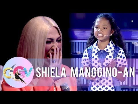 Shiela delivers her “hugot-filled” nutrition poem | GGV