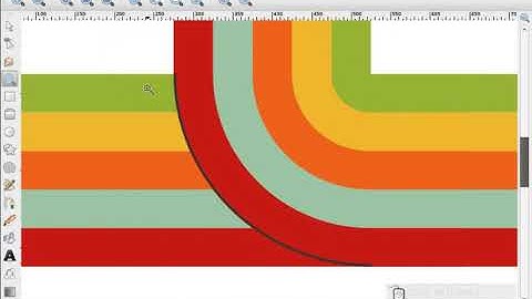heathenX Inkscape Tutorials: episode 097 - Retro curves with pattern along path