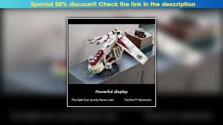 Slide 3292Pcs Republic Fighter Gunship Starship Destroyer 75309 Emble Puzzles Model Toys For Chi