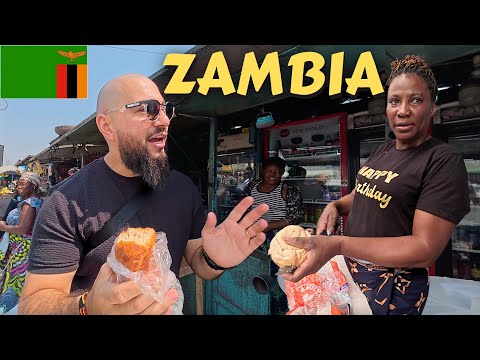 100 Sandwich In The Craziest Market In Lusaka Zambia Difficult Place To Film 