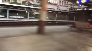 282次普悠瑪自強號往花蓮通過樹林站(超越1226次待發區間車)