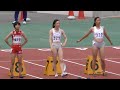 NGR 大会新14.19 (-2.0) 女子100mH 決勝 群馬県高校総体陸上 Interscholastic Track meet of H.S. in Gunma Pref. Final