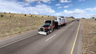 American Truck Simulator 1.39 Stretched Peterbilt 389 delivering more Christmas Gifts | ATS gameplay