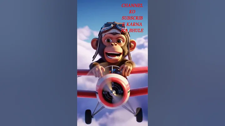 Bandar Ne Flight Mein Kya Kiya 😂 😱 | Funny Travel Vlog | Must Watch | Ai monkey vlogs #shortsfeed