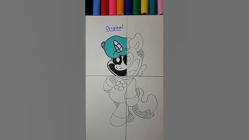 part 1 , draw craftycorn in 4 different styles