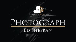 Ed Sheeran - Photograph - Piano Karaoke / Sing Along / Cover with Lyrics / Backing Track