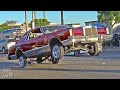 Lowriders Cruise Whittier Blvd after LA Super Show