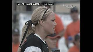 Jennie Finch Pitches for Chicago Bandits, 2005