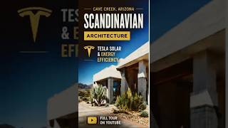 Scandinavian design powered by Tesla solar efficiency.