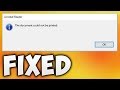 How To Fix The Document Could Not Be Printed, No Pages Selected To Print Error | Adobe Reader