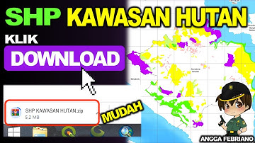 Tutorial Download SHP Kawasan Hutan se-Indonesia - ArcGIS