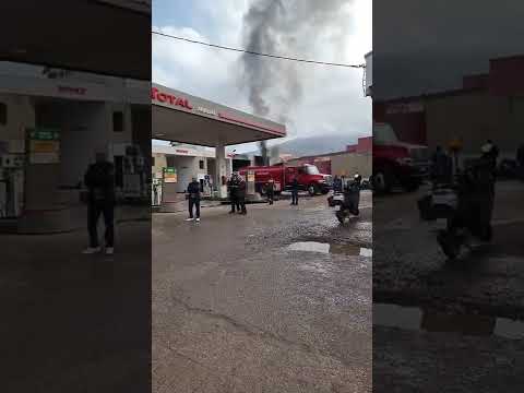  ببني انصار تحترق