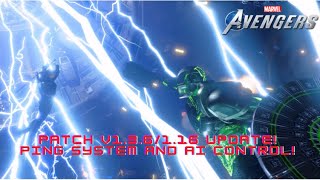 Marvel's Avengers: Patch Update V1.3.6/1.16 | Ping System and Command Companions | Sale for 50% off!