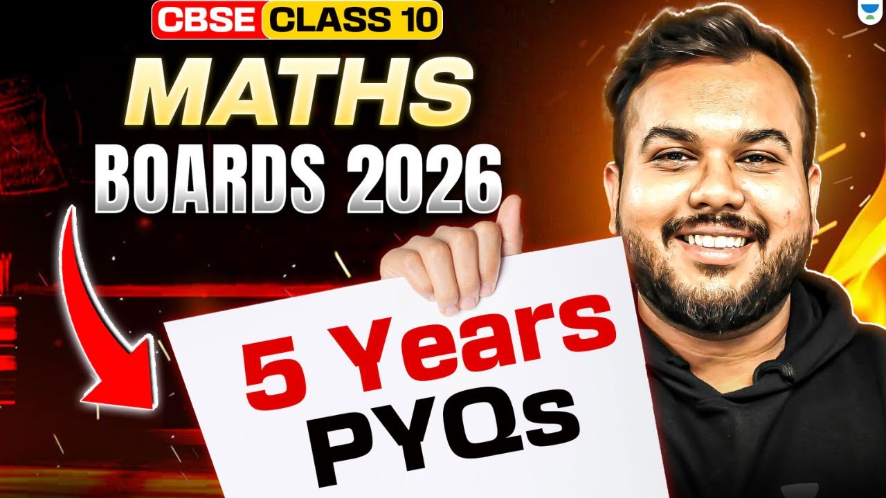 Maths 5 Years PYQs | CBSE Class 10 Maths | Boards 2026 | Prem Sir