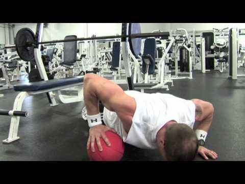 API Training Tip - Medicine Ball Pushup