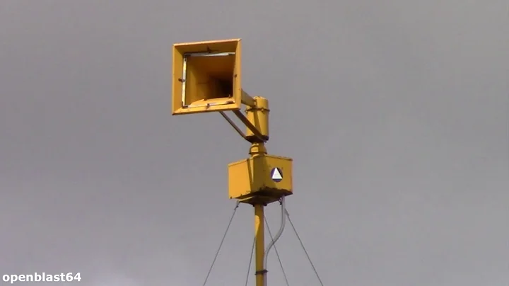 Federal Thunderbolt 1000 siren test, Evanston, IL