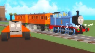 Thomas Leaves Becouse Terrence Was Talking To Much Btwf Remake
