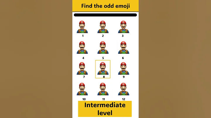 Find the odd emoji #22