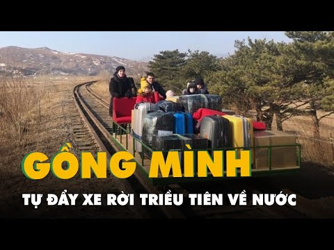 Video Nhà ngoại giao Nga tự đẩy xe goòng rời Triều Tiên về... - youtube