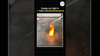Chemistry That Glows: Chemiluminescence Explained ✨ #chemistryviews #molecules #reaction #jeemains