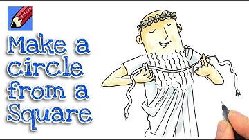 How to make a square from a circle - Euclid